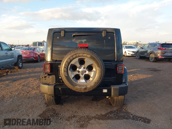 2018 Jeep Wrangler JK Unlimited Sahara with VIN 1C4HJWEG0JL810480, listed as a IAAI auction lot 41260609 with 69,776 mi miles. Bid and sale history available at carsss.com. Image 17.
