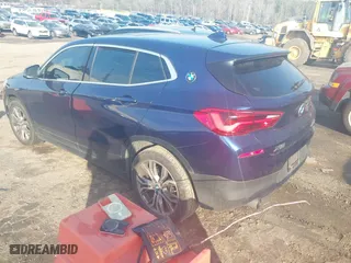 2018 BMW X2 sDrive28i with VIN WBXYJ3C36JEP75885, listed as a IAAI auction lot 41503551 with 136,671 mi miles. Bid and sale history available at carsss.com. Image 3.