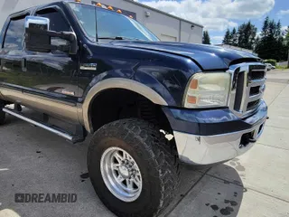 2005 Ford F-250 XL with VIN 1FTSW21P55EC70561, listed as a Copart auction lot 58500605 with 122,723 mi miles and Non repairable. Bid and sale history available at DreamBid. Image 1.
