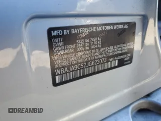 2018 BMW 5 Series 530e with VIN WBAJA9C52JG623073, listed as a Copart auction lot 82718984 with 79,543 mi miles and Clean title. Bid and sale history available at DreamBid. Image 12.