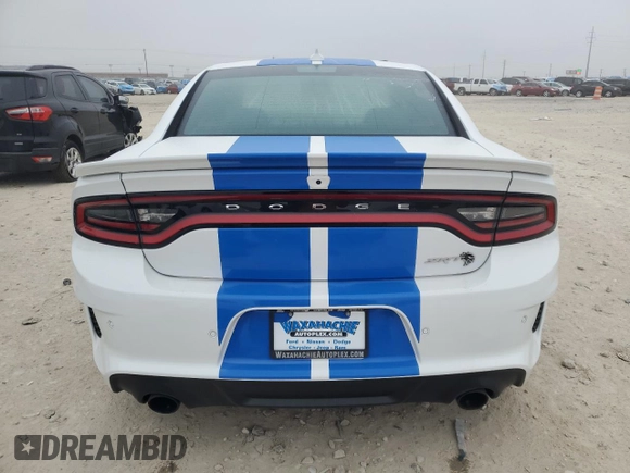 2023 Dodge Charger SRT Hellcat Widebody Jailbreak with VIN 2C3CDXL92PH681356, listed as a Copart auction lot 44570255 with 921 mi miles and Clean Title. Bid and sale history available at carsss.com. Image 6.