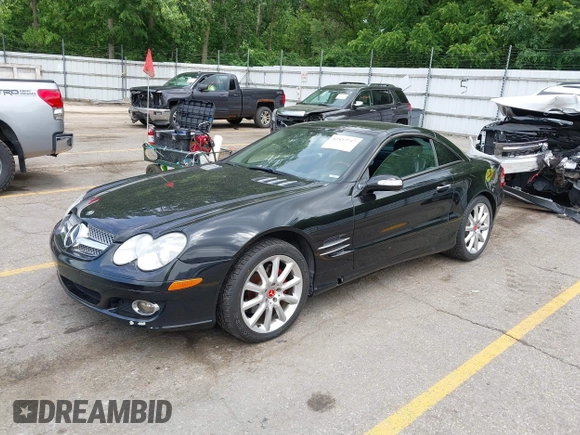 2007 Mercedes-Benz SL 550 with VIN WDBSK71F57F121921, listed as a IAAI auction lot 42537737 with 101,435 mi miles and . Bid and sale history available at DreamBid. Image 17.