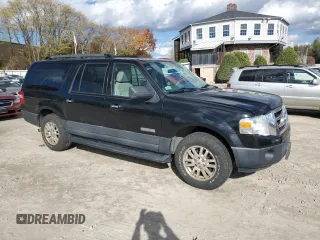2007 Ford Expedition EL XLT with VIN 1FMFK15537LA04420, listed as a Copart auction lot 78942824 with 128,085 mi miles and Clean Title. Bid and sale history available at carsss.com. Image 4.