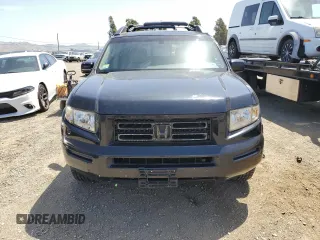 2006 Honda Ridgeline RTL with VIN 2HJYK16596H566552, listed as a Copart auction lot 57516525 with 192,023 mi miles and Salvage Title. Bid and sale history available at DreamBid. Image 5.