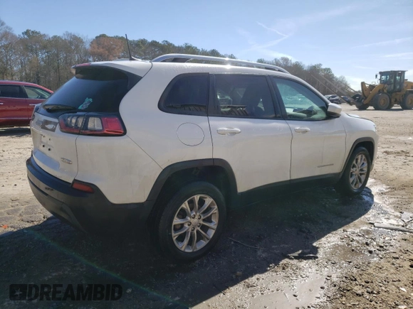 2020 Jeep Cherokee Latitude with VIN 1C4PJLCB5LD586413, listed as a Copart auction lot 45717675 with 138,476 mi miles and Salvage title. Bid and sale history available at DreamBid. Image 3.