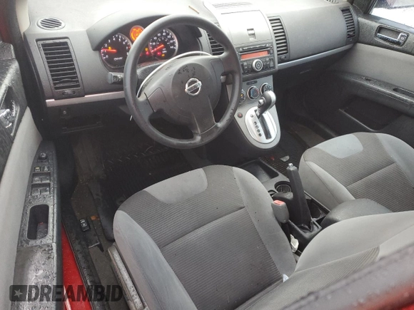 2012 Nissan Sentra SR with VIN 3N1AB6AP4CL737791, listed as a Copart auction lot 59554795 with 112,102 mi miles and Salvage title. Bid and sale history available at DreamBid. Image 8.