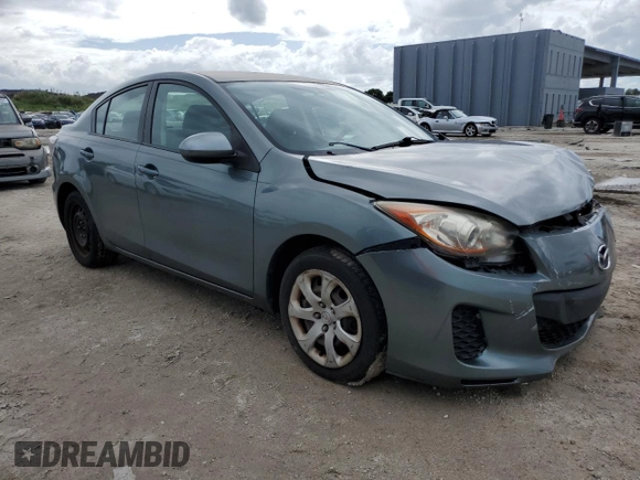 2012 Mazda 3 i Sport with VIN JM1BL1UF7C1634859, listed as a Copart auction lot 77349494 with 126,248 mi miles and Salvage Title. Bid and sale history available at DreamBid. Image 4.