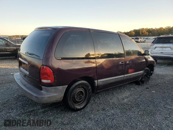 1999 Dodge Caravan SE with VIN 2B4GP45G1XR452379, listed as a Copart auction lot 75135564 with 203,927 mi miles and Salvage Title. Bid and sale history available at carsss.com. Image 3.