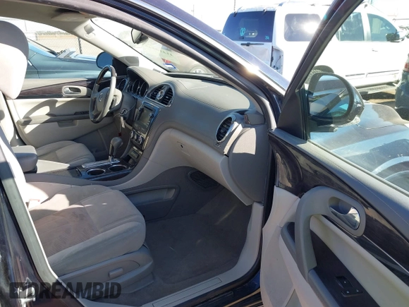 2015 Buick Enclave Convenience with VIN 5GAKRAKD5FJ385788, listed as a IAAI auction lot 41410548 with 107,368 mi miles and . Bid and sale history available at carsss.com. Image 5.