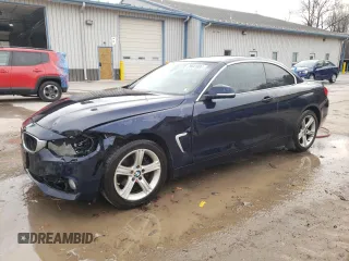 2015 BMW 4 Series 428i xDrive with VIN WBA3T1C58FP820017, listed as a Copart auction lot 79041004 with 96,255 mi miles and Salvage Title. Bid and sale history available at carsss.com. Image 1.