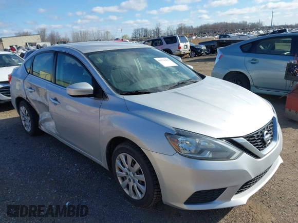 2017 Nissan Sentra S with VIN 3N1AB7AP5HY342857, listed as a IAAI auction lot 41976283 with 98,791 mi miles and . Bid and sale history available at carsss.com. Image 1.