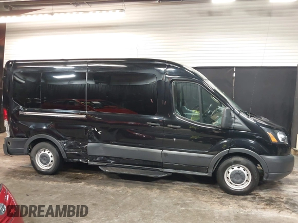 2019 Ford Transit Passenger XL with VIN 1FBAX2CM7KKA64803, listed as a IAAI auction lot 42220187 with 93,853 mi miles and . Bid and sale history available at DreamBid. Image 6.