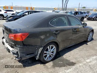 2006 Lexus IS 250 z VIN JTHBK262065021755, wystawiony jako Copart lot #57726395 z przebiegiem 167 388 mil mil oraz Czysty tytuł • Clean title. Historia ofert i sprzedaży dostępna na DreamBid. Obrazek 3.