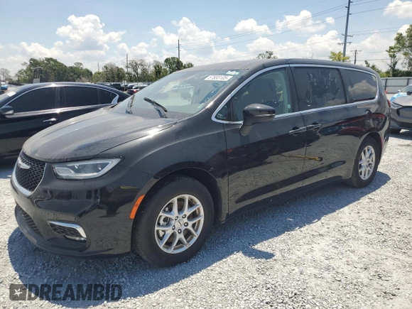 2023 Chrysler Pacifica Touring L с VIN 2C4RC1BG0PR606557, выставлен на аукционе Copart как лот 57833105 с пробегом 18 551 миль миль и Списание • Salvage title. История ставок и продаж доступна на DreamBid. Изображение 1.