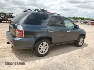 2004 Acura MDX Touring Pkg with VIN 2HNYD18674H542102, listed as a Copart auction lot 53645454 with 125,971 mi miles and Clean Title. Bid and sale history available at carsss.com. Image 3.
