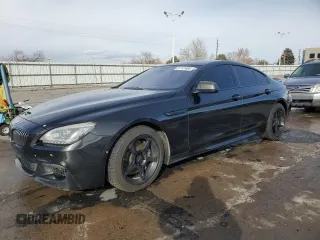 2015 BMW 6 Series 650i xDrive with VIN WBA6B4C55FD761494, listed as a Copart auction lot 81141684 with 82,371 mi miles and Clean Title. Bid and sale history available at carsss.com. Image 1.