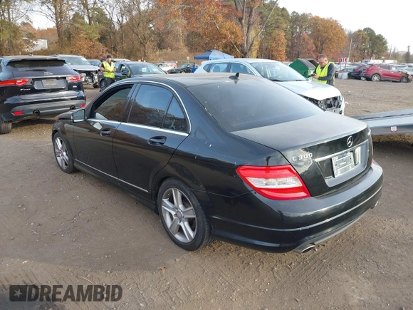 2010 Mercedes-Benz C-Class C 300 Sport with VIN WDDGF8BB5AR111107, listed as a IAAI auction lot 40727264 with 111,752 mi miles. Bid and sale history available at carsss.com. Image 3.