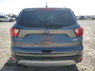 2019 Ford Escape Titanium with VIN 1FMCU0J95KUC27531, listed as a Copart auction lot 53879255 with 48,256 mi miles and Salvage Title. Bid and sale history available at carsss.com. Image 6.
