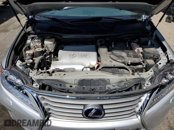 2013 Lexus RX 450h with VIN JTJBC1BA0D2053168, listed as a Copart auction lot 57821265 with 88,835 mi miles and Salvage title. Bid and sale history available at DreamBid. Image 11.