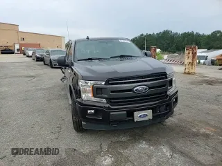 2019 Ford F-150 XL with VIN 1FTEW1E40KFC77222, listed as a Copart auction lot 57392505 with 87,430 mi miles and Salvage title. Bid and sale history available at DreamBid. Image 13.