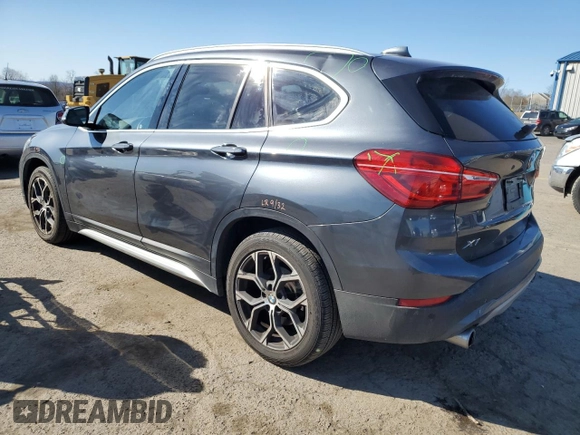 2021 BMW X1 xDrive28i with VIN WBXJG9C05M5S44903, listed as a Copart auction lot 48245275 with 49,897 mi miles and Salvage Title. Bid and sale history available at carsss.com. Image 2.