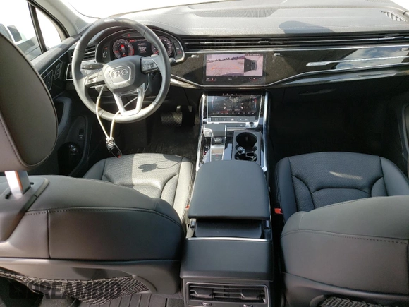 2024 Audi Q7 Premium Plus with VIN WA1LCBF71RD001839, listed as a Copart auction lot 56905244 with 8,832 mi miles and Salvage Title. Bid and sale history available at carsss.com. Image 8.