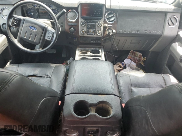 2015 Ford F-350 Platinum с VIN 1FT8W3BT3FEB18694, выставлен на аукционе Copart как лот 64398435 с пробегом 161 556 миль миль и Списание • Salvage title. История ставок и продаж доступна на DreamBid. Изображение 8.