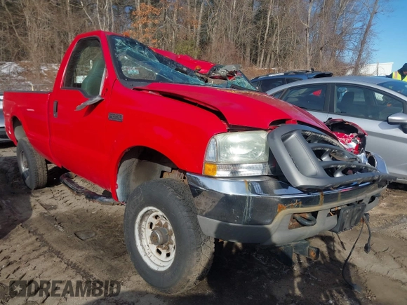 2004 Ford F-250 XL with VIN 1FTNF21L04EC10017, listed as a IAAI auction lot 41620934 with Not provided miles and . Bid and sale history available at DreamBid. Image 1.