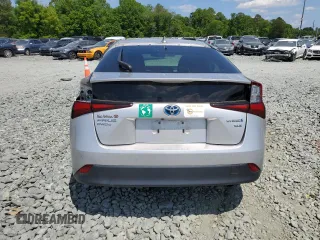 2019 Toyota Prius LE with VIN JTDL9RFUXK3001532, listed as a Copart auction lot 55640085 with 114,477 mi miles and Salvage title. Bid and sale history available at DreamBid. Image 6.