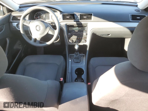 2013 Volkswagen Passat S с VIN 1VWAP7A39DC011310, выставлен на аукционе Copart как лот 46505615 с пробегом 129 523 миль миль и Списание • Salvage title. История ставок и продаж доступна на DreamBid. Изображение 8.