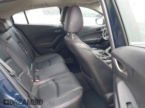2014 Mazda 3 i Grand Touring with VIN JM1BM1M77E1133477, listed as a IAAI auction lot 41861051 with 124,377 mi miles and . Bid and sale history available at DreamBid. Image 8.
