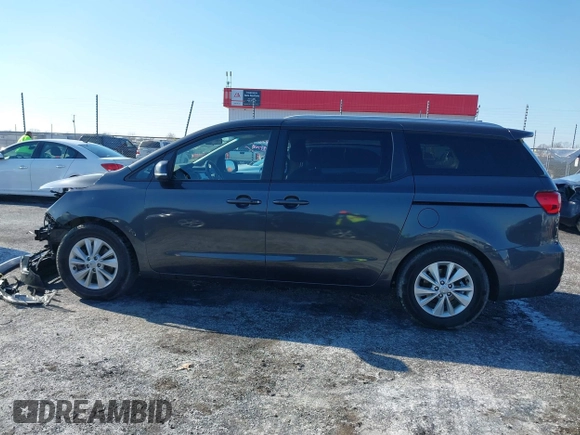 2018 Kia Sedona LX with VIN KNDMB5C18J6397114, listed as a IAAI auction lot 41273916 with 78,599 mi miles. Bid and sale history available at carsss.com. Image 14.