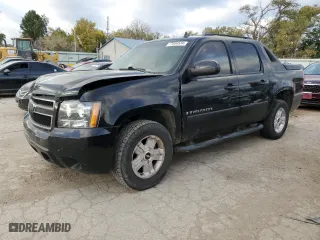 2008 Chevrolet Avalanche LS with VIN 3GNEC12078G248583, listed as a Copart auction lot 77884534 with 292,937 mi miles and Salvage Title. Bid and sale history available at carsss.com. Image 1.