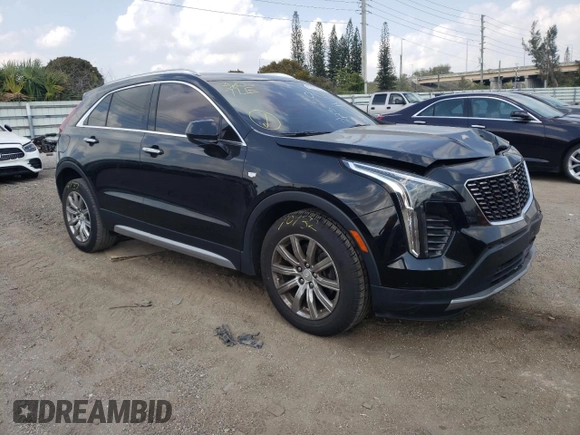 2019 Cadillac XT4 FWD Premium Luxury with VIN 1GYFZCR40KF222104, listed as a Copart auction lot 43570333 with 38,281 mi miles. Bid and sale history available at carsss.com. Image 4.