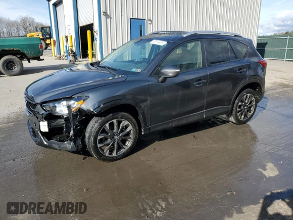 2016 Mazda CX-5 Grand Touring with VIN JM3KE4DY0G0679190, listed as a Copart auction lot 53619495 with 154,649 mi miles and Salvage Title. Bid and sale history available at carsss.com. Image 1.