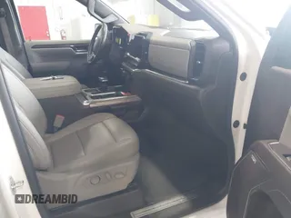 2023 Chevrolet Silverado 1500 LTZ with VIN 1GCUDGEDXPZ100414, listed as a IAAI auction lot 40005559 with 40,000 mi miles and . Bid and sale history available at DreamBid. Image 5.