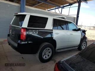 2015 Chevrolet Tahoe Commercial with VIN 1GNSK3EC6FR584004, listed as a Copart auction lot 53166265 with Not provided miles and Salvage title. Bid and sale history available at DreamBid. Image 3.