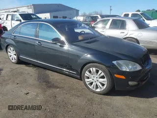 2009 Mercedes-Benz S-Class 5.5L V8 with VIN WDDNG71X49A246049, listed as a IAAI auction lot 41663189 with 160,189 mi miles. Bid and sale history available at carsss.com. Image 1.