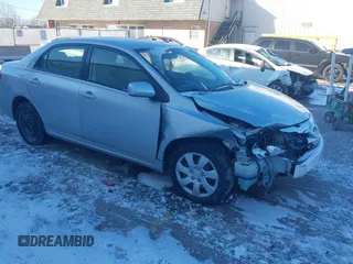 2012 Toyota Corolla L with VIN JTDBU4EE7C9171949, listed as a IAAI auction lot 41401510 with 161,944 mi miles. Bid and sale history available at carsss.com. Image 1.