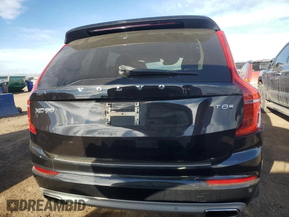 2016 Volvo XC90 T8 Momentum with VIN YV4BC0PK9G1078883, listed as a Copart auction lot 46596565 with 68,717 mi miles and Salvage Title. Bid and sale history available at DreamBid. Image 6.