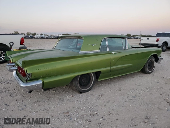 1960 Ford Thunderbird with VIN 0Y71Y166846, listed as a Copart auction lot 80034714 with 74,470 mi miles and Salvage Title. Bid and sale history available at DreamBid. Image 3.
