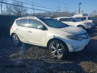 2010 Nissan Murano SL with VIN JN8AZ1MW6AW108446, listed as a IAAI auction lot 41368398 with 999,999 mi miles. Bid and sale history available at carsss.com. Image 1.