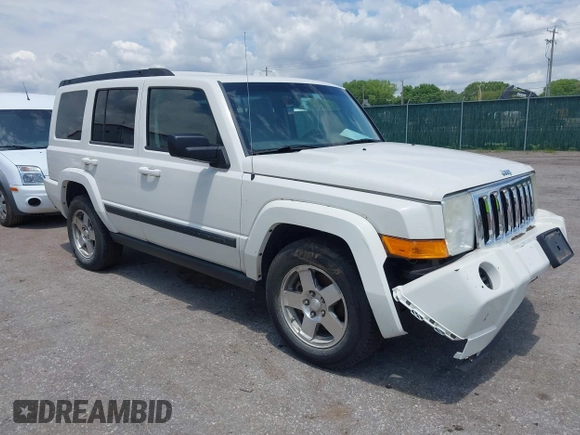 2009 Jeep Commander Sport with VIN 1J8HH48K89C550446, listed as a IAAI auction lot 42505106 with 124,299 mi miles and . Bid and sale history available at DreamBid. Image 1.