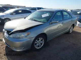 2005 Toyota Camry LE with VIN 4T1BF32K85U606911, listed as a IAAI auction lot 41817166 with 110,267 mi miles and . Bid and sale history available at DreamBid. Image 1.
