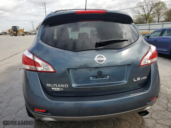 2011 Nissan Murano S with VIN JN8AZ1MW8BW155348, listed as a Copart auction lot 51976835 with 208,208 mi miles and Non Repairable. Bid and sale history available at carsss.com. Image 6.