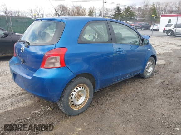 2007 Toyota Yaris with VIN JTDJT923075107182, listed as a IAAI auction lot 41850357 with 177,886 mi miles. Bid and sale history available at carsss.com. Image 4.