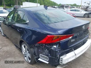 2018 Lexus IS 300 with VIN JTHC81D23J5028949, listed as a IAAI auction lot 42347874 with 60,895 mi miles and . Bid and sale history available at DreamBid. Image 3.