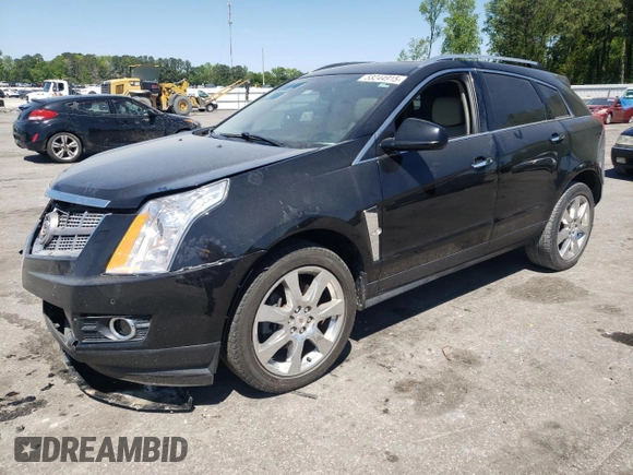 2011 Cadillac SRX Premium Collection with VIN 3GYFNCEY4BS570181, listed as a Copart auction lot 53244915 with 53,738 mi miles and Salvage title. Bid and sale history available at DreamBid. Image 1.