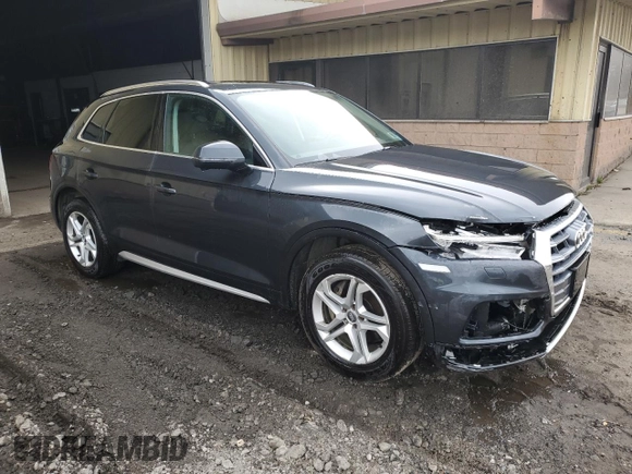 2019 Audi Q5 Premium with VIN WA1ANAFY2K2042258, listed as a Copart auction lot 50527895 with 62,946 mi miles and Salvage Title. Bid and sale history available at carsss.com. Image 4.