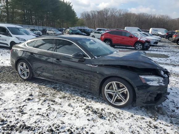 2021 Audi A5 Sportback S line Premium with VIN WAUDACF55MA018574, listed as a Copart auction lot 88224975 with NaN miles and Salvage Title. Bid and sale history available at carsss.com. Image 4.